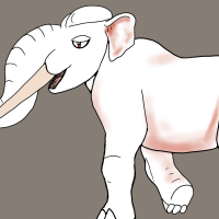 Thumbnail for ANI-2630: Albino & Chocolate & Piebald Palaeoloxodon Namadicus (M)