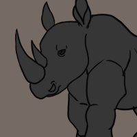 Thumbnail for ANI-3253: West African black rhinoceros (F)