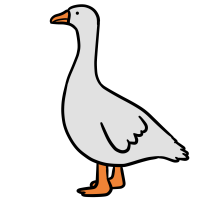 Thumbnail for ANI-3445: Untitled Goose (M)