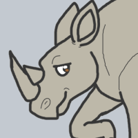 Thumbnail for ANI-4050: White Rhinoceros (F)