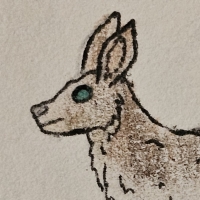 Thumbnail for ANI-4511: Piebald Alexander Archipelago Wolf/Fennec Fox (F)